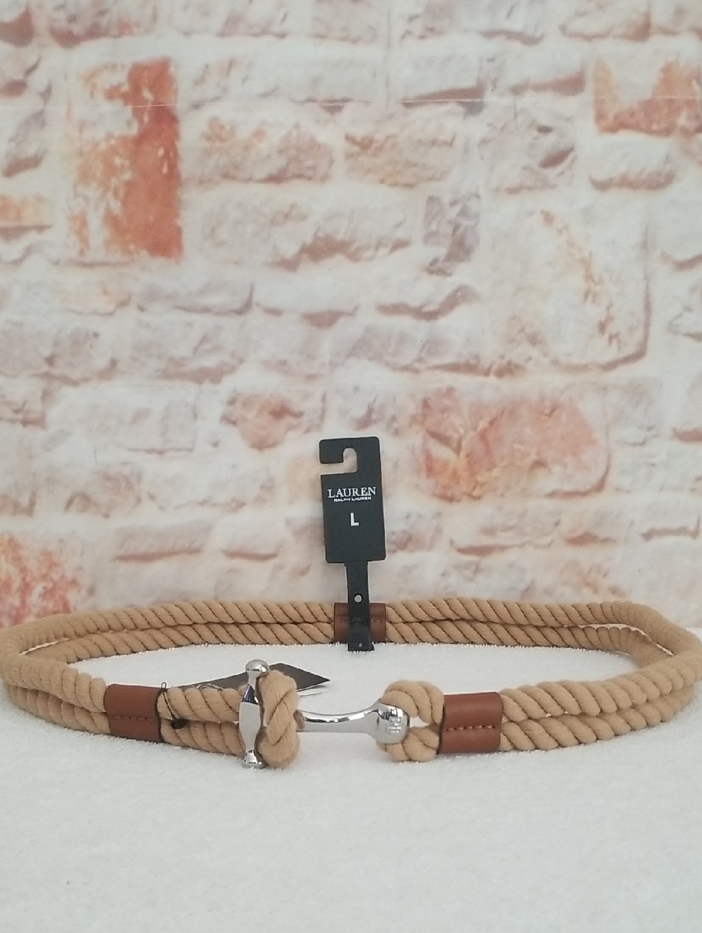New Ralph Lauren Rope Toggle Belt